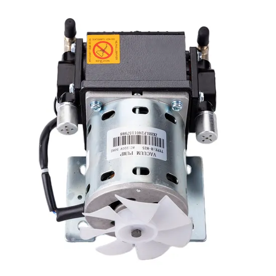 Micro Oil-Free Piston Vacuum Pump H-825 DC with Single Nipple